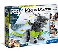 Clementoni Science & Play-Mecha Dragon Robot Scienza e Gioco Robotics Giocco Educativo ed Interattivo, Multicolore, 19170