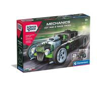 Clementoni Scienza Build Hot Rod E Race Truck Set Costruzioni Bambini Laboratorio Meccanica