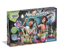 Clementoni Scienza e Gioco - Abracadabra - Esperimenti e Pozioni Sorprendenti, Bambini 8+ Anni, Immergiti nel Mondo della Magia con questo Kit di esperimenti, Made in Italy, Lingua Italiana, 19436