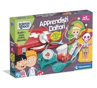 Clementoni Scienza e Gioco - Apprendista Dottore, Kit Medico per Bambini 5+ Anni, Gioco del Dottore con Stetoscopio Termometro e Valigetta, Made in Italy, Lingua Italiana, 19476