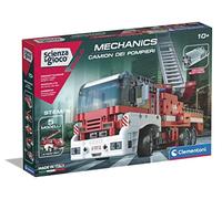 Clementoni - Scienza e Gioco Build - Camion dei Pompieri, Set di Costruzioni e L