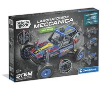 Clementoni Scienza e Gioco Build - Off Road Laboratorio di Meccanica, Kit Costruzioni Meccaniche Bambini 8+ Anni, Macchina Fuoristrada da Assemblare, Made in Italy, Lingua Italiana, 19485
