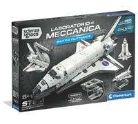 Clementoni Scienza e Gioco Build- Shuttle Fluttuante, Laboratorio di Meccanica, Kit Costruzioni Bambini 8+ Anni, Modellino Spaziale NASA con Effetto Tensegrità, Made in Italy, Lingua Italiana, 19482