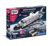 Clementoni Scienza e Gioco Build - Shuttle Fluttuante, Set Costruzioni per Bambini 8+ Anni, Laboratorio di Meccanica con Modellino di Shuttle in Tensegrità, Made in Italy, Lingua Italiana, 19270
