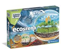 Clementoni Scienza e Gioco - Ecosfera, Kit Scientifico Bambini 8+ Anni, Costruisci un Ecosistema in Miniatura e Scopri il Ciclo dell'Acqua, Made in Italy, Lingua Italiana, 19451