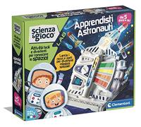 Clementoni Scienza e Gioco Lab - Apprendisti Astronauti, Gioco Scientifico Bambini 5+ Anni, Kit Spaziale con Razzi, Costellazioni e Proiezioni Glow in the Dark, Made in Italy, Lingua Italiana, 19325