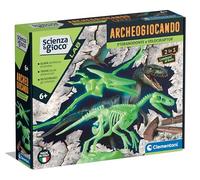 Clementoni - science & play lab - archeogiocando: pteranodonte e velociraptor, 19375