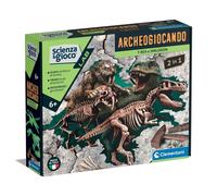 Clementoni Scienza E Gioco Lab Archeogiocando -T-Rex / Smilodon 2In1 - AA.VV.
