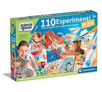 Clementoni Scienza E Gioco Lab Kit Esperimenti Scientifici per Bambini 8+ Anni, Multicolore, 19255
