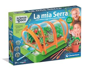 Clementoni Scienza e Gioco Lab - La Mia Serra, Laboratorio di Botanica Bambini 7+ Anni, con Semi da Agricoltura Biologica per Coltivazione di Piante, Made in Italy, Lingua Italiana, 19393