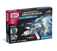 Clementoni Scienza e Gioco Laboratorio di Meccanica - Astronave, Set di Costruzioni Bambini 8+ Anni, Scopri i Principi dell'Ingegneria, Made in Italy, Lingua Italiana, 19390