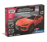 Clementoni Scienza e Gioco Laboratorio di Meccanica - Macchina Lamborghini Urus SE, Set Costruzioni Bambini 8+ Anni, Scopri i Principi dell'Ingegneria, Made in Italy, Lingua Italiana, 19400