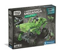 Clementoni - Scienza e Gioco, Laboratorio di Meccanica: Monster Truck, Kit di Costruzione STEM Multimodello, più di 260 Componenti, età 8+, Made in Italy, 55673