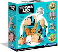 Clementoni- Scienza e Gioco-Maker Lab-Animali in Movimento, Multicolore, 19098