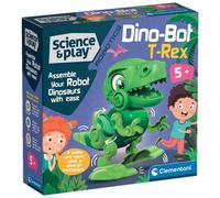 Clementoni Scienza e Gioco Robotica Dino Bot T-Rex Giocattolo Durevole per Bambi