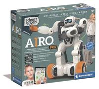 Clementoni Scienza e Gioco Robotics - AIRO PRO, Robot da Assemblare, Bambini 9+ Anni, con APP Dedicata e Tecnologia AI, Imita Movimenti con l'Intelligenza Artificiale, 6 Motori, Lingua Italiana, 19449