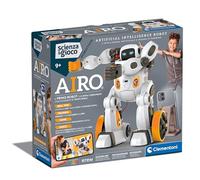 Clementoni Scienza e Gioco Robotics - AIRO, Robot da Assemblare, Bambini 9+ Anni, con App Dedicata e Tecnologia AI, Imita Movimenti con l'Intelligenza Artificiale, 6 Motori, Lingua Italiana, 19317