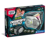 Clementoni Scienza e Gioco - Spy Game Cassaforte Digitale, Assembla la Cassaforte e Custodisci i Tuoi Segreti, Bambini 8+ Anni, Gioco Made in Italy, Lingua Italiana, 19380