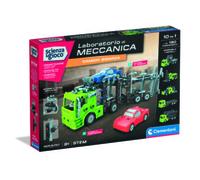 Clementoni Scienza e Gioco Laboratorio di Meccanica - Bisarca, Set di Costruzioni 10 in 1, Bambini 8+ Anni, Scopri i Principi dell'Ingegneria, Made in Italy, Lingua Italiana, 19391
