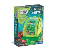 Clementoni | Scienza & Gioco: Mini Serra - Kit Botanico Bambino 7 Anni+ | Serra da assemblare con vasi, Torba, Semi | Gioco educativo scientifico per Scoprire la Botanica | Ideato Regalo