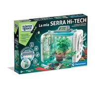 Clementoni Laboratorio Botanica La Mia Serra High‑Tech con LED e Schermo LCD, 3 modalità, 8+