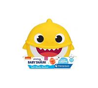Clementoni- Soft Clemmy-Baby Shark-Secchiello-Set mattoncini Morbidi-Made in Italy, 10 Mesi+, 17427