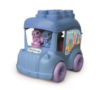 Clemmy: Autobus giocattolo con figure e mattoncini di Stitch