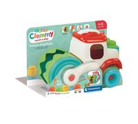 Clementoni Soft Clemmy - Touch And Play Sensory Camion Raccoglitore 8 Mattoncini