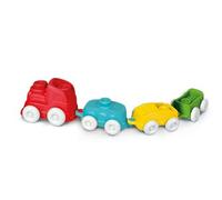 Clementoni Soft Clemmy Touch & Play Sensory Train - Playset Treno con Mattoncini