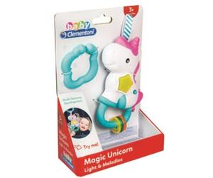 Clementoni Sonaglino Unicorno Interattivo Clementoni, luci e suoni