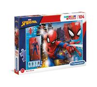 Clementoni Spider-Man Puzzle Multicolore, 104 Pezzi