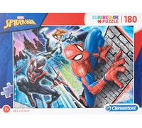 Clementoni Spider-Man Supercolor Puzzle Man-180 pezzi, Multicolore, 29293