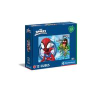 Clementoni Spydey e i Suoi Amici Puzzle 12 Cubi