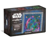 Clementoni - Star Wars Metamorphic Art Collection - Episode IV V VI Trilogia Originale, Quadro Interattivo 520 Pezzi con Cornice e LED RGB, Illustrazione che Cambia con la Luce, Made in Italy, 35162