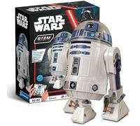 Clementoni Star Wars R2-D2 Robot - Kit con oltre 50 pezzi per bambini a partire dagli 8 anni - Include app per programmazione, giocattolo educativo con approccio menta, 59457