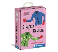 Clementoni - Straccia Camicia, Mazzo di 40 Carte Semplificate e Illustrate, Gioco da Tavolo per Bambini 4+ Anni e Tutta la Famiglia, 2-6 Giocatori, Made in Italy, Lingua Italiana, 16298