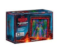 Clementoni - Stranger Things Metamorphic Art Collection - Demogorgon’s Hunt, Quadro Interattivo 520 Pezzi con Cornice e LED RGB, Illustrazione che Cambia con la Luce, Made in Italy, 35611