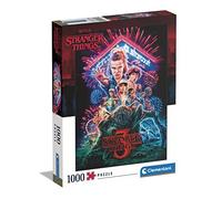Clementoni Stranger Things Things - Puzzle, Medium, 1000 pezzi, Multicolor, 39653