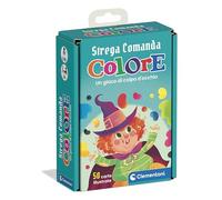 Clementoni - strega comanda colore - gioco di carte, 16807