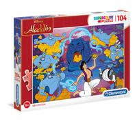 Clementoni SuperColor Aladyn Puzzle 104 pezzi - Puzzle