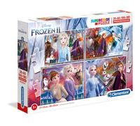 Clementoni Supercolor Frozen 2 Puzzle 4 pezzi - Puzzle