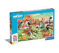 Clementoni Supercolor Maxi Disney Mickey & Friends 104 Teile 23759