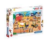 Clementoni Supercolor Men At Work 60 pezzi - Puzzle