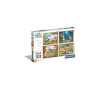 Clementoni 4 Puzzle In 1 Winnie The Pooh Clm21514