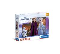 Clementoni Frozen-12 Pezzi Bambini 3 Anni, Cartoni Animati, Puzzle, Made In Ital