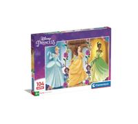 Puzzle 104 pezzi super disney princess