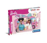 Puzzle sagomato Barbie in viaggio 104 pezzi