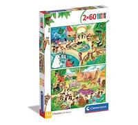 Puzzle Zoo 2x60 Clementoni