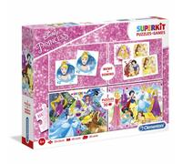 Clementoni Superkit Puzzle Princess 2X30Li. Memo + 1 St