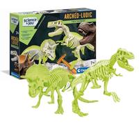 Dinosauro Clementoni Archéo Ludic - T-Rex & Triceratops Phosphorescent